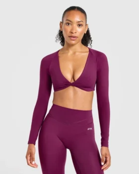 Engage Langarm-Crop-Top