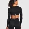 Engage Langarm-Crop-Top