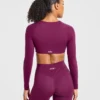 Engage Langarm-Crop-Top
