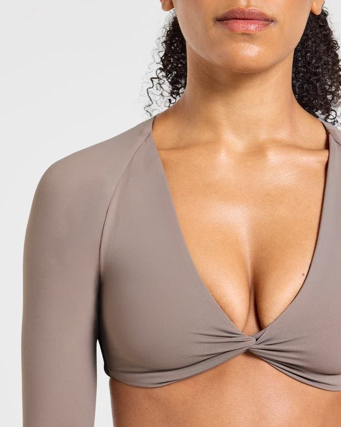 Engage Langarm-Crop-Top