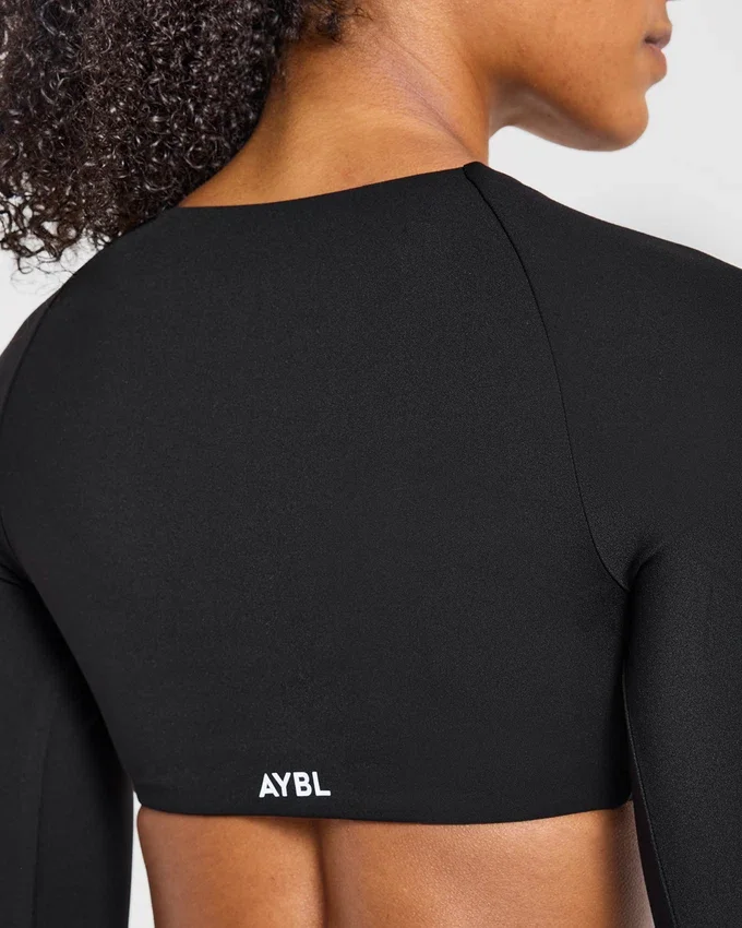 Engage Langarm-Crop-Top