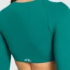 Engage Langarm-Crop-Top