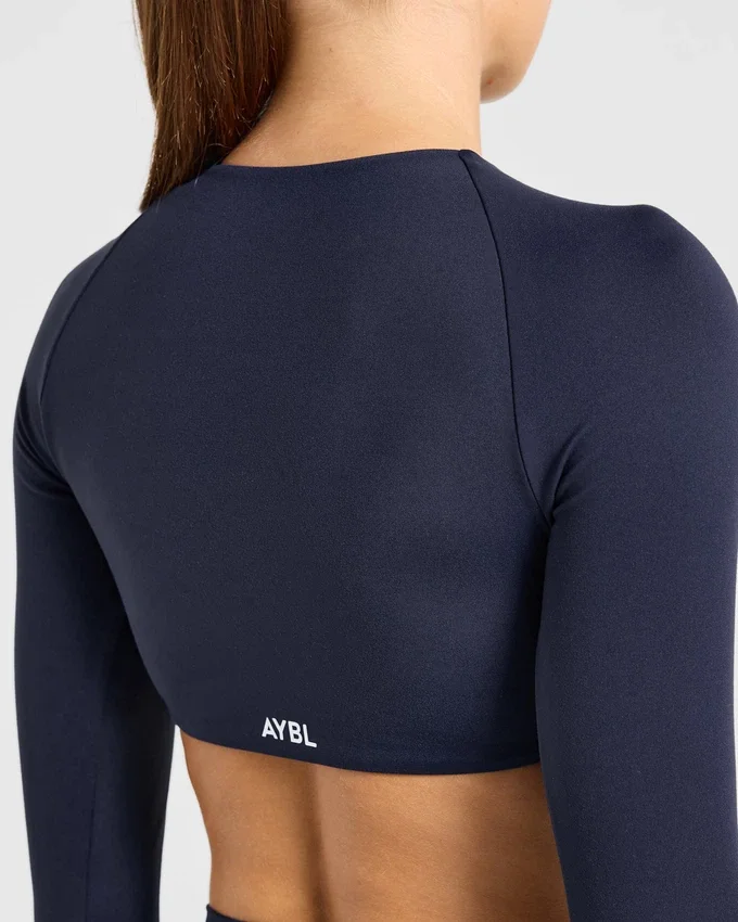 Engage Langarm-Crop-Top