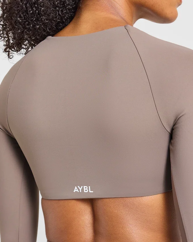 Engage Langarm-Crop-Top