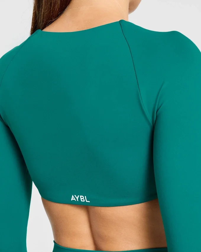 Engage Langarm-Crop-Top
