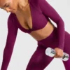 Engage Langarm-Crop-Top
