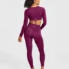 Engage Langarm-Crop-Top