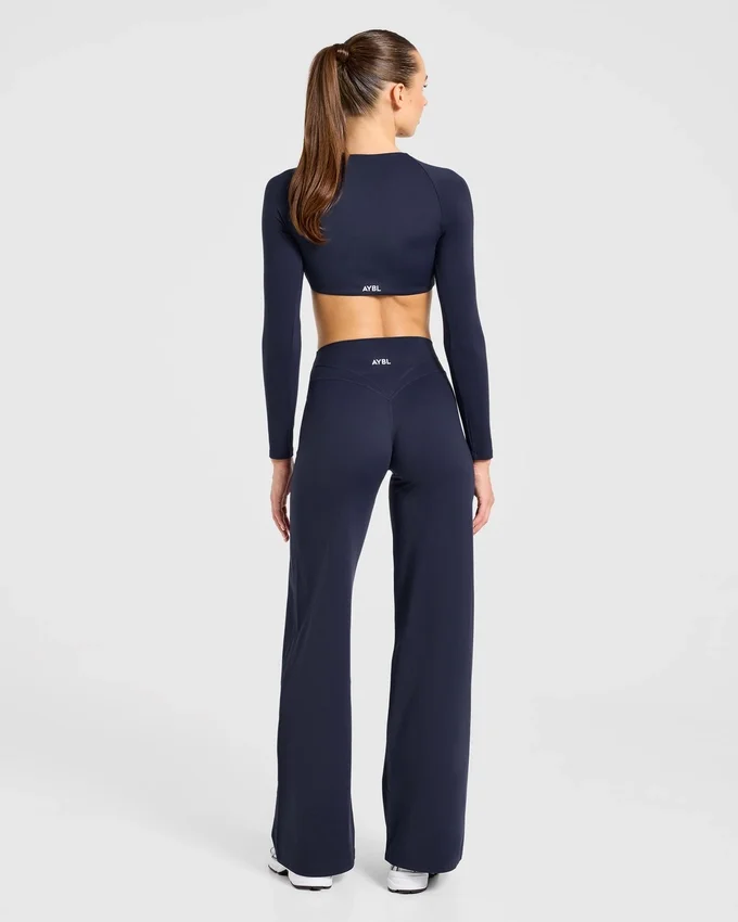 Engage Langarm-Crop-Top