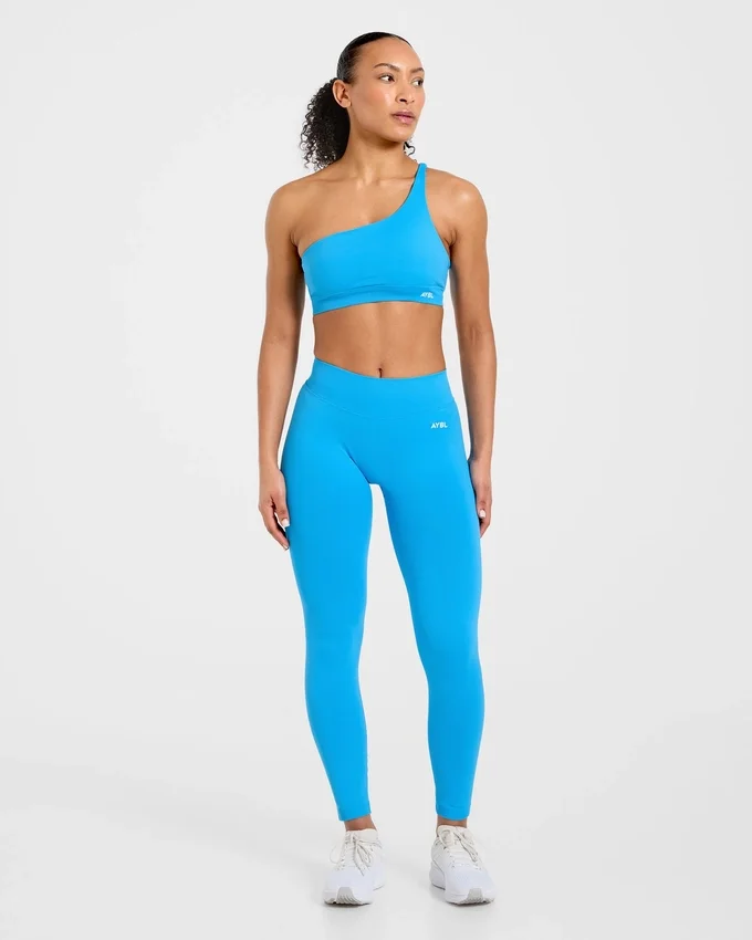 Enhance Nahtloser Ein-Schulter-Sport-BH