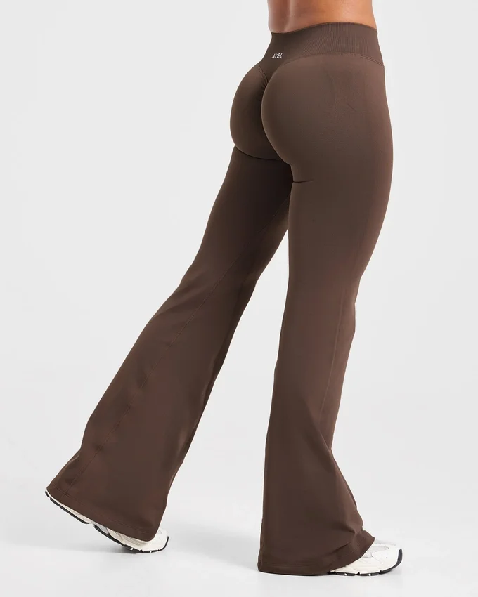 Enhance Nahtlose Leggings mit ausgestelltem Bein