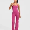Enhance Nahtlose Leggings mit ausgestelltem Bein