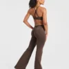 Enhance Nahtlose Leggings mit ausgestelltem Bein