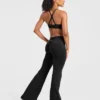 Enhance Nahtlose Leggings mit ausgestelltem Bein