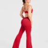 Enhance Nahtlose Leggings mit ausgestelltem Bein