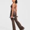 Enhance Nahtlose Leggings mit ausgestelltem Bein
