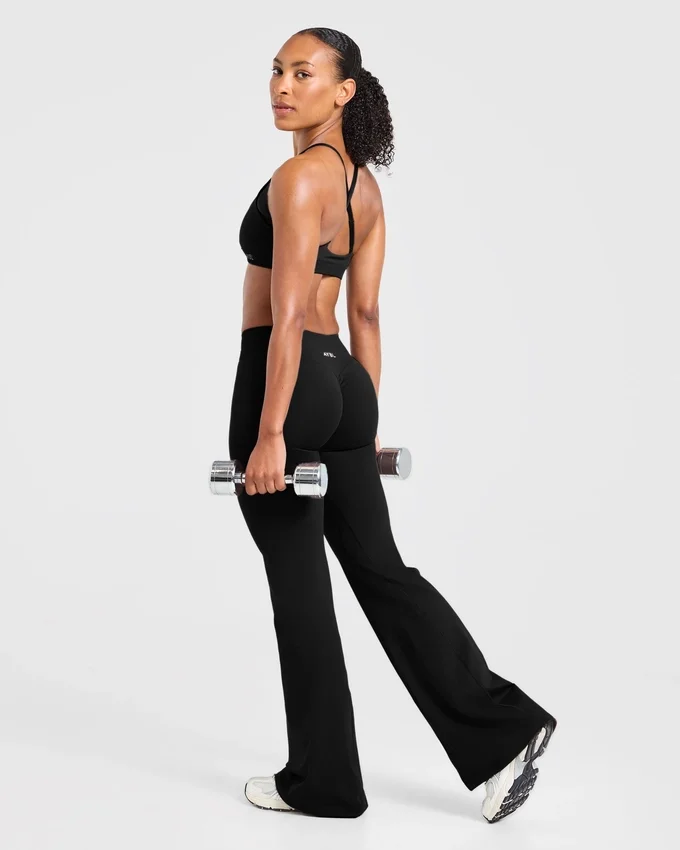 Enhance Nahtlose Leggings mit ausgestelltem Bein