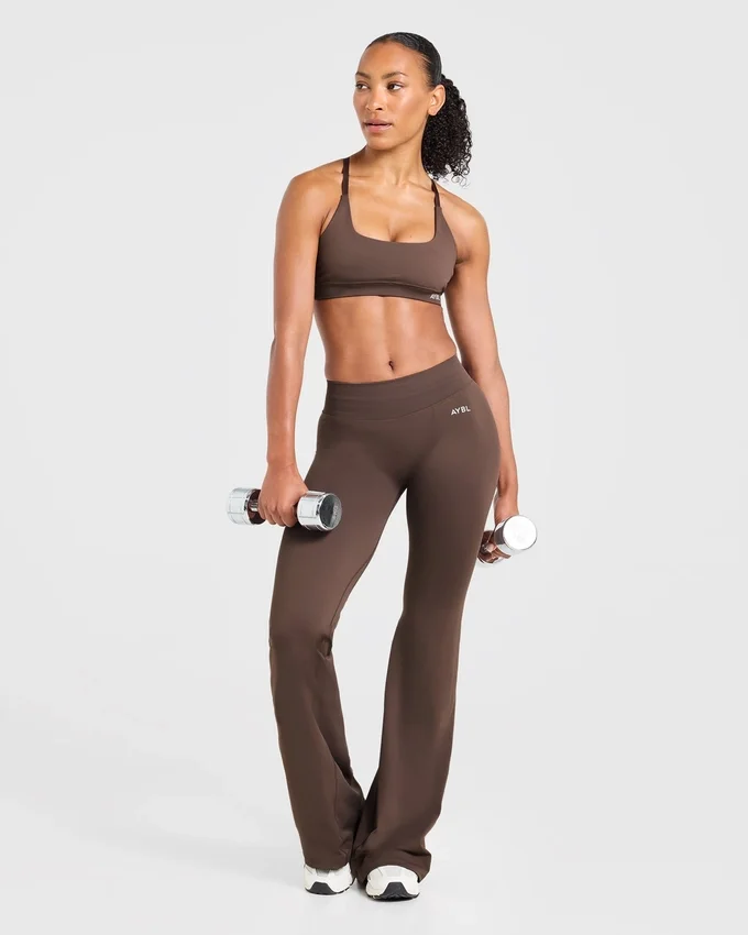 Enhance Nahtlose Leggings mit ausgestelltem Bein