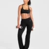 Enhance Nahtlose Leggings mit ausgestelltem Bein