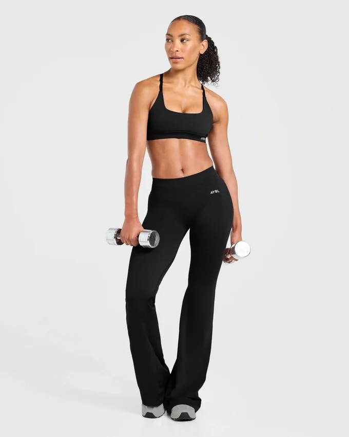Enhance Nahtlose Leggings mit ausgestelltem Bein