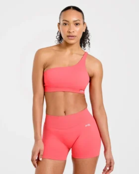 Enhance Nahtloser Ein-Schulter-Sport-BH