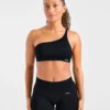 Enhance Nahtloser Ein-Schulter-Sport-BH