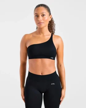 Enhance Nahtloser Ein-Schulter-Sport-BH