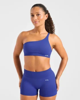 Enhance Nahtloser Ein-Schulter-Sport-BH