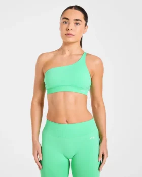 Enhance Nahtloser Ein-Schulter-Sport-BH