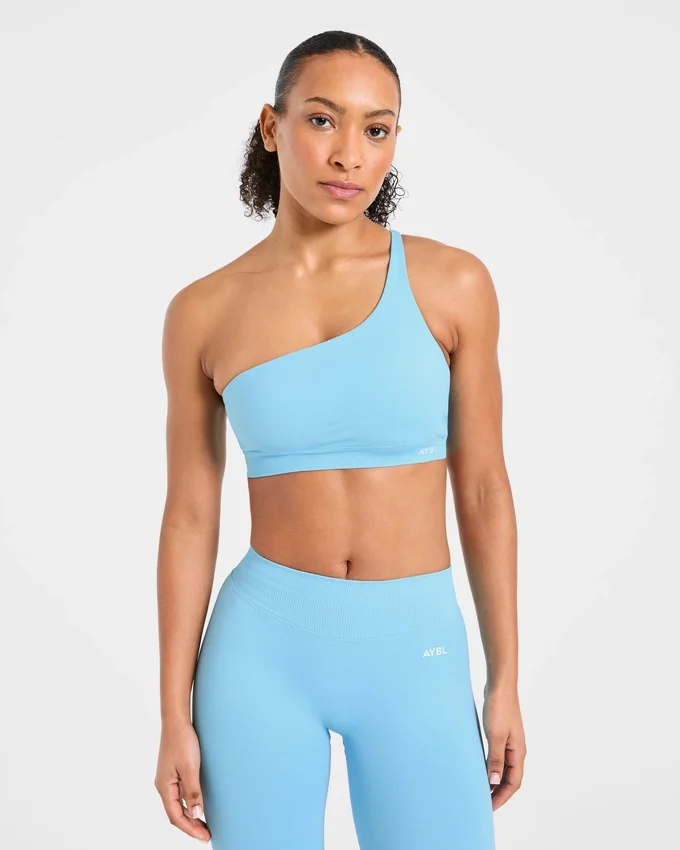 Enhance Nahtloser Ein-Schulter-Sport-BH