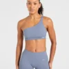Enhance Nahtloser Ein-Schulter-Sport-BH