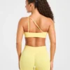Enhance Nahtloser Ein-Schulter-Sport-BH