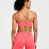Enhance Nahtloser Ein-Schulter-Sport-BH