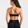 Enhance Nahtloser Ein-Schulter-Sport-BH
