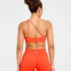 Enhance Nahtloser Ein-Schulter-Sport-BH