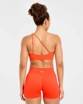 Enhance Nahtloser Ein-Schulter-Sport-BH
