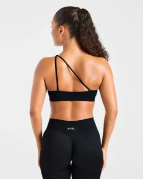 Enhance Nahtloser Ein-Schulter-Sport-BH