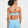 Enhance Nahtloser Ein-Schulter-Sport-BH