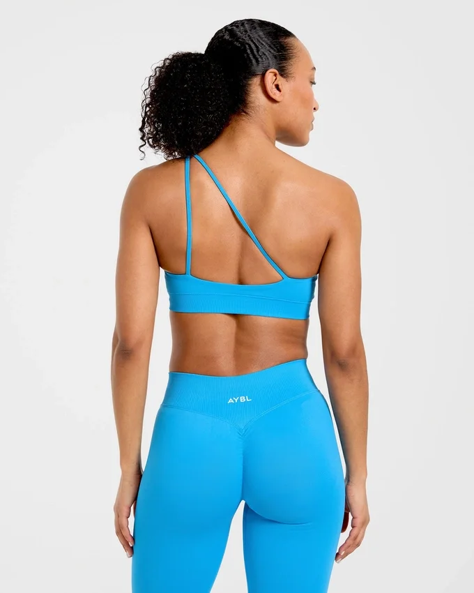 Enhance Nahtloser Ein-Schulter-Sport-BH