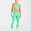 Enhance Nahtloser Ein-Schulter-Sport-BH
