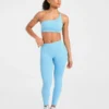 Enhance Nahtloser Ein-Schulter-Sport-BH
