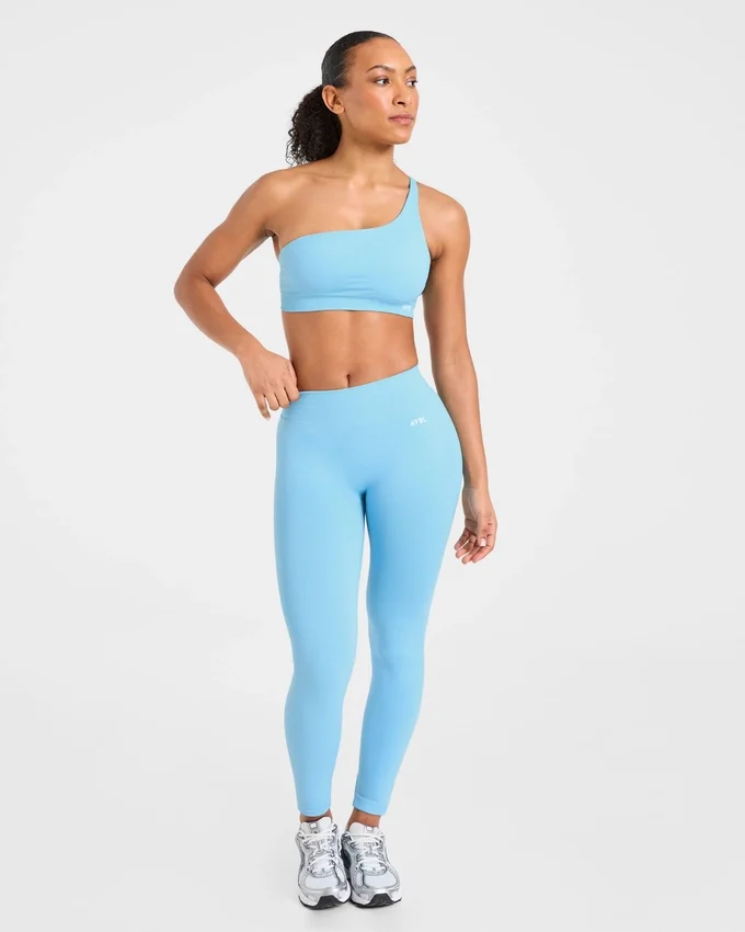 Enhance Nahtloser Ein-Schulter-Sport-BH