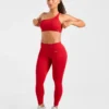 Enhance Nahtloser Ein-Schulter-Sport-BH