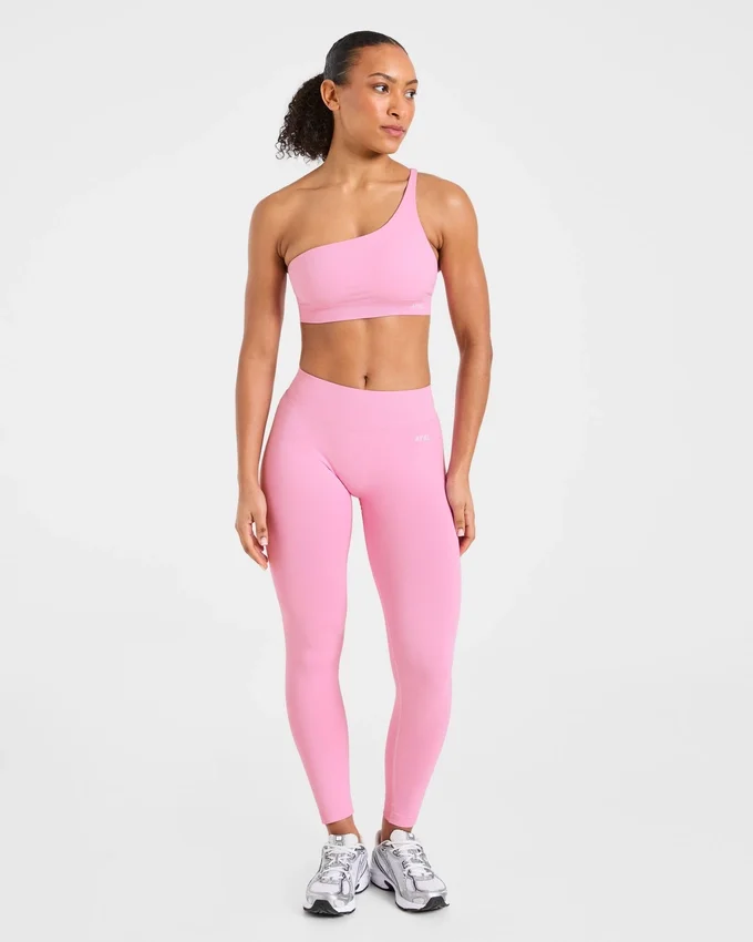 Enhance Nahtloser Ein-Schulter-Sport-BH