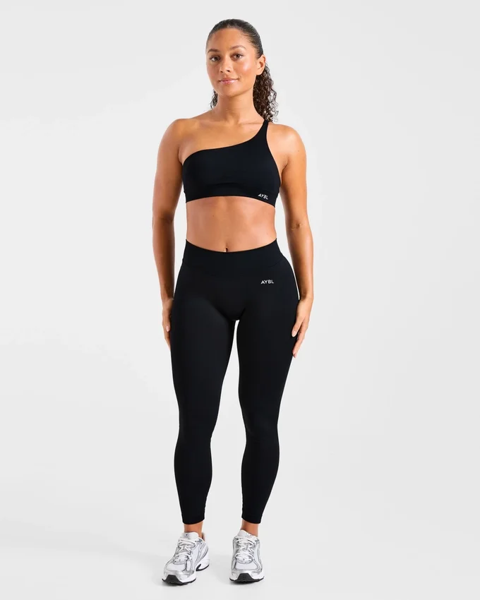 Enhance Nahtloser Ein-Schulter-Sport-BH