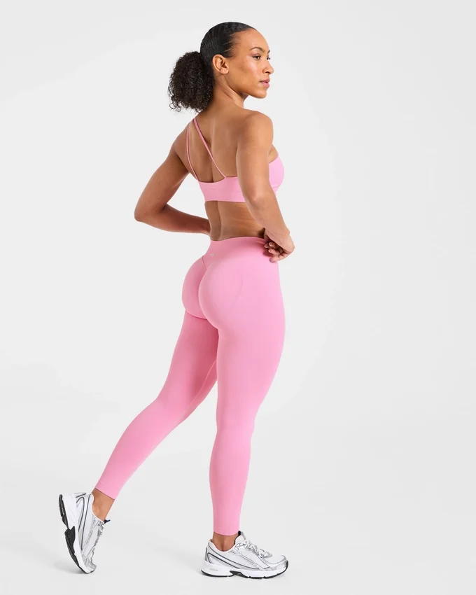 Enhance Nahtloser Ein-Schulter-Sport-BH