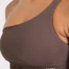 Enhance Nahtloser Ein-Schulter-Sport-BH