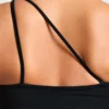 Enhance Nahtloser Ein-Schulter-Sport-BH