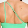 Enhance Nahtloser Ein-Schulter-Sport-BH