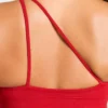 Enhance Nahtloser Ein-Schulter-Sport-BH