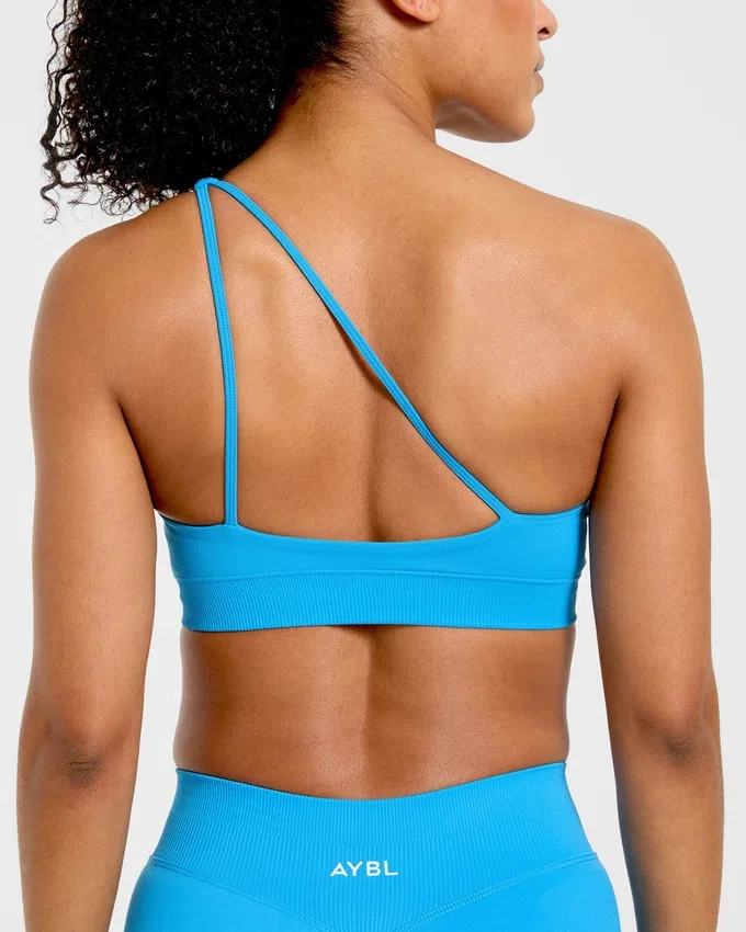 Enhance Nahtloser Ein-Schulter-Sport-BH